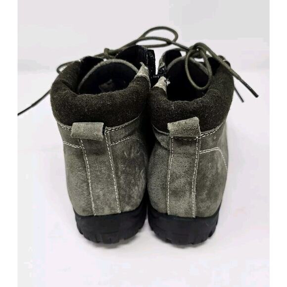 Propet Boots Womens 7N (AA) Delaney Lace Up Orthotic Diabetic Suede Gray WFV002S - Picture 5 of 10